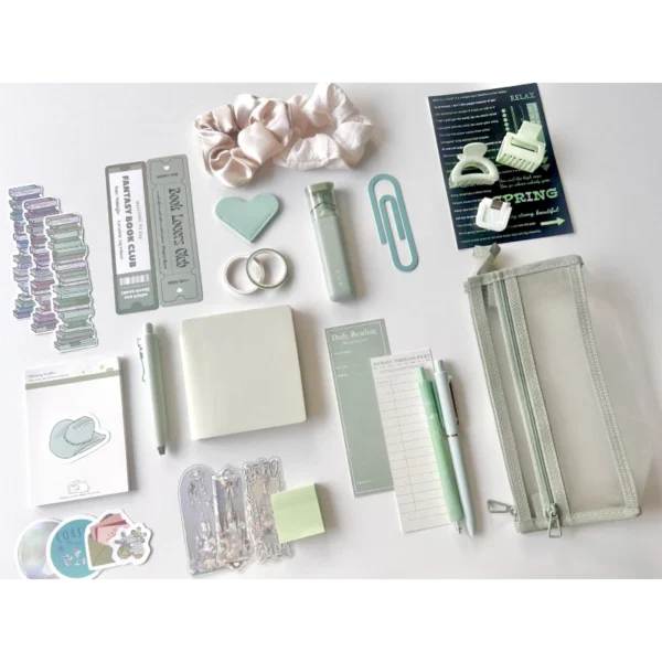 Mint Stationery Set