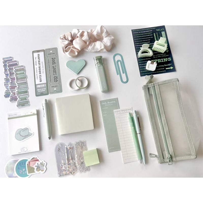 Mint Stationery Set